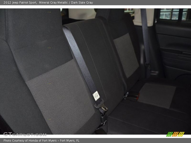 Mineral Gray Metallic / Dark Slate Gray 2012 Jeep Patriot Sport