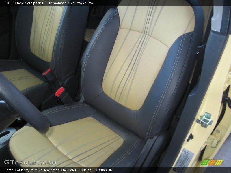 Lemonade / Yellow/Yellow 2014 Chevrolet Spark LS