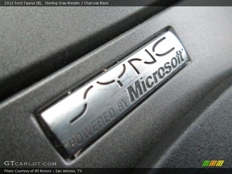 Sterling Gray Metallic / Charcoal Black 2013 Ford Taurus SEL