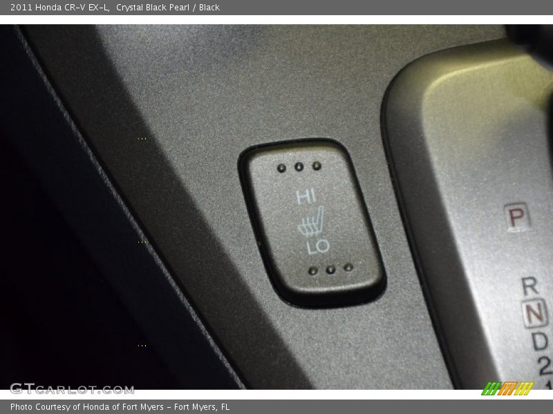 Crystal Black Pearl / Black 2011 Honda CR-V EX-L