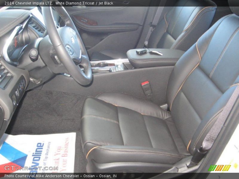 Front Seat of 2014 Impala LTZ