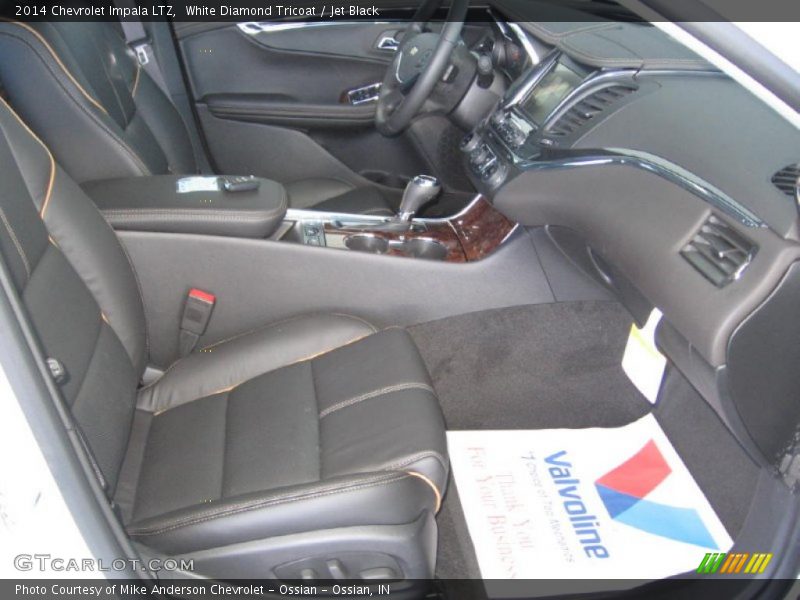 White Diamond Tricoat / Jet Black 2014 Chevrolet Impala LTZ