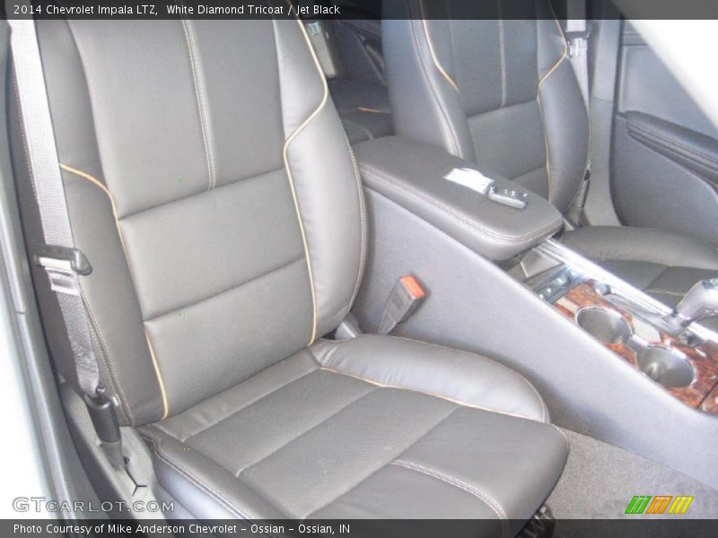 White Diamond Tricoat / Jet Black 2014 Chevrolet Impala LTZ