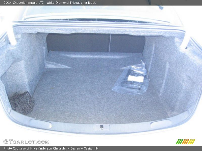White Diamond Tricoat / Jet Black 2014 Chevrolet Impala LTZ