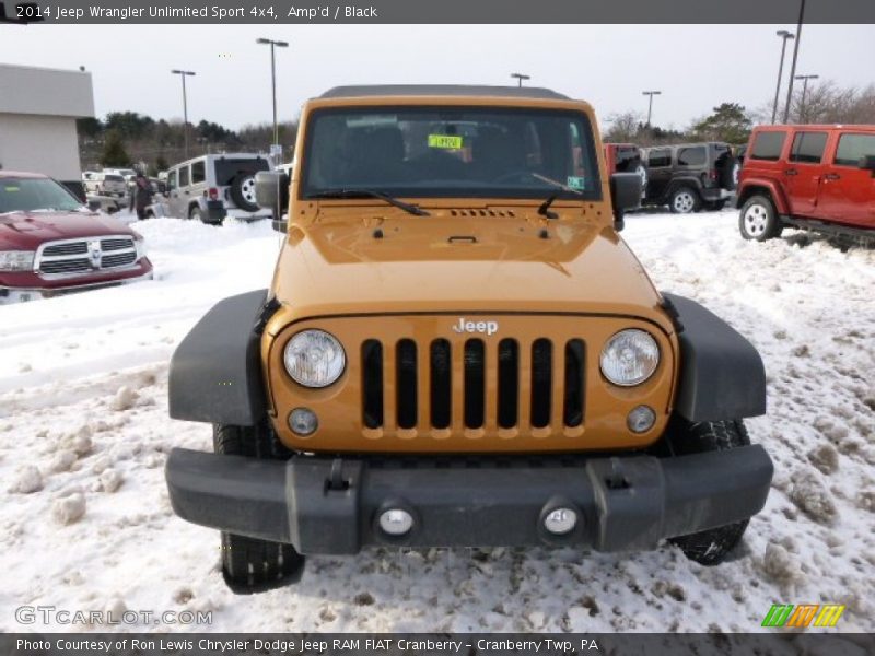 Amp'd / Black 2014 Jeep Wrangler Unlimited Sport 4x4