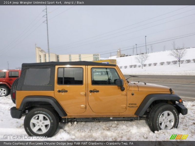 Amp'd / Black 2014 Jeep Wrangler Unlimited Sport 4x4