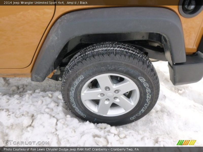 Amp'd / Black 2014 Jeep Wrangler Unlimited Sport 4x4