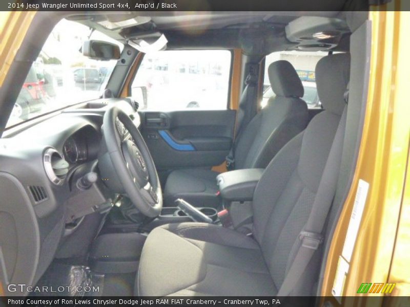 Amp'd / Black 2014 Jeep Wrangler Unlimited Sport 4x4