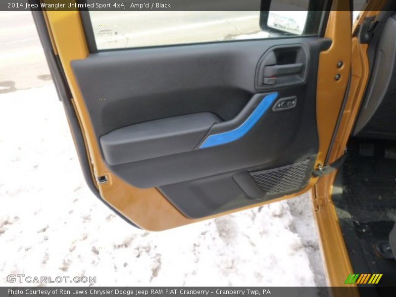 Amp'd / Black 2014 Jeep Wrangler Unlimited Sport 4x4