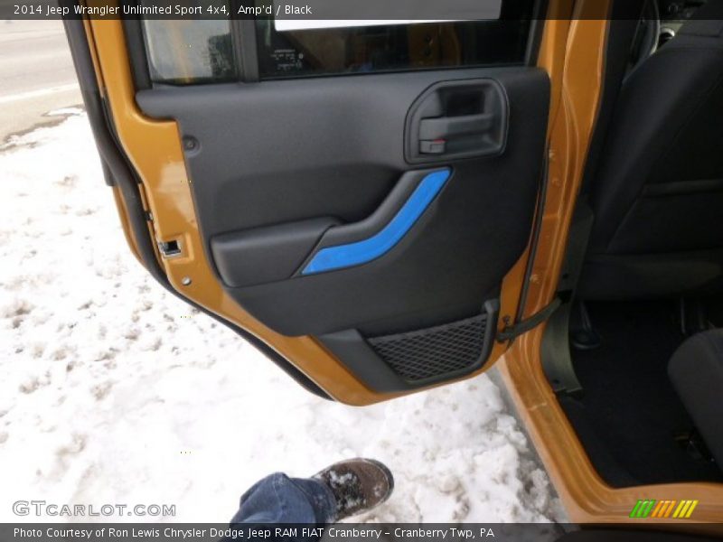 Amp'd / Black 2014 Jeep Wrangler Unlimited Sport 4x4
