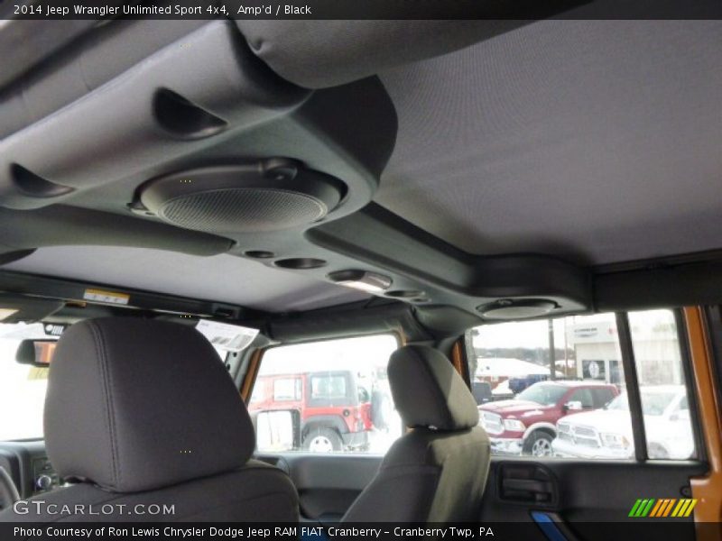 Amp'd / Black 2014 Jeep Wrangler Unlimited Sport 4x4
