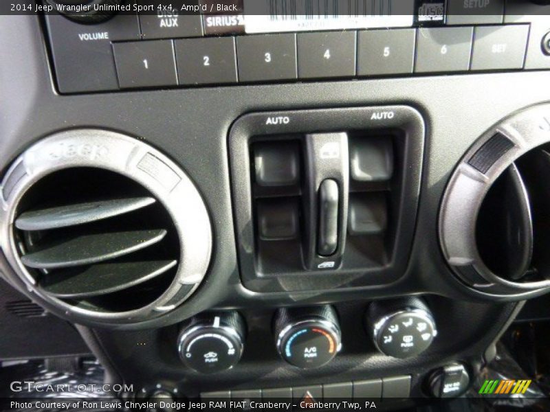 Amp'd / Black 2014 Jeep Wrangler Unlimited Sport 4x4