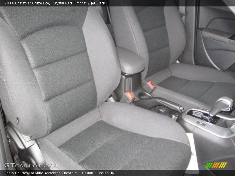 Crystal Red Tintcoat / Jet Black 2014 Chevrolet Cruze Eco