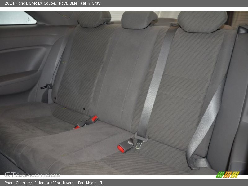 Royal Blue Pearl / Gray 2011 Honda Civic LX Coupe