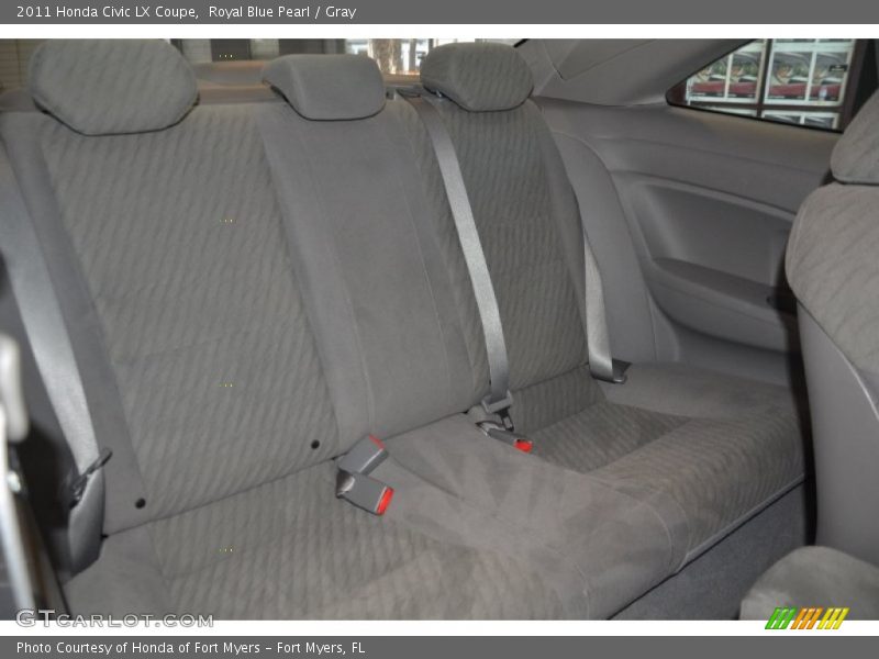 Royal Blue Pearl / Gray 2011 Honda Civic LX Coupe