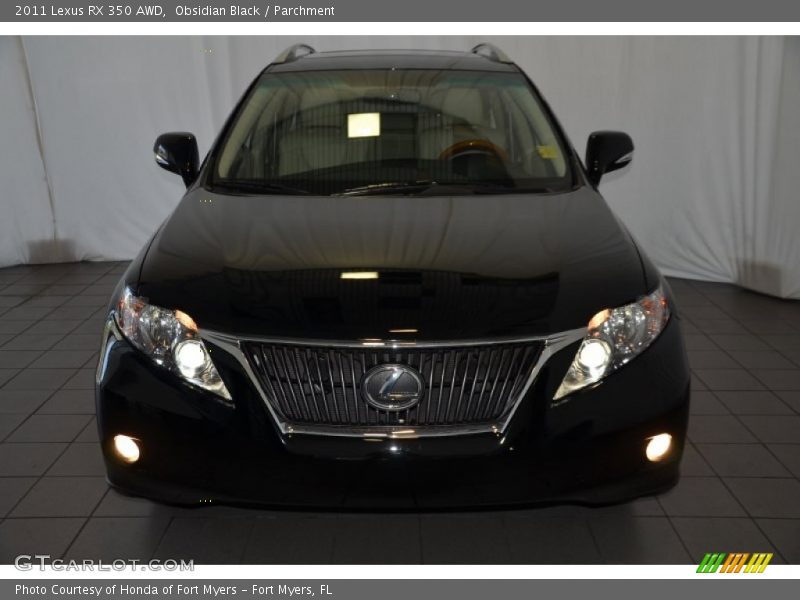 Obsidian Black / Parchment 2011 Lexus RX 350 AWD