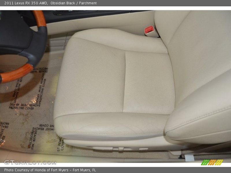 Obsidian Black / Parchment 2011 Lexus RX 350 AWD