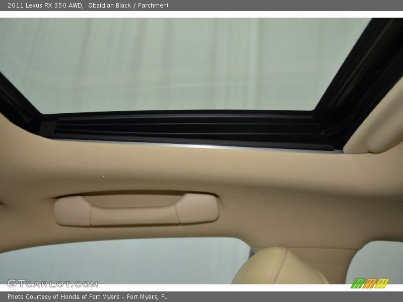 Obsidian Black / Parchment 2011 Lexus RX 350 AWD