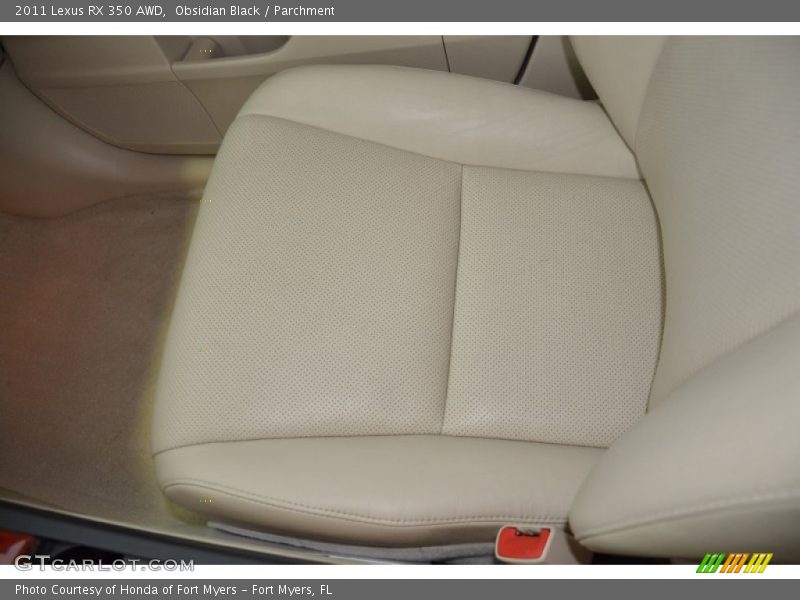 Obsidian Black / Parchment 2011 Lexus RX 350 AWD