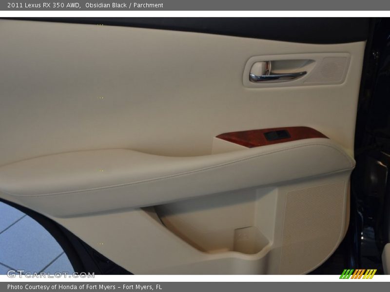 Obsidian Black / Parchment 2011 Lexus RX 350 AWD