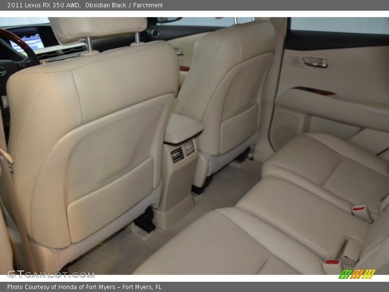 Obsidian Black / Parchment 2011 Lexus RX 350 AWD
