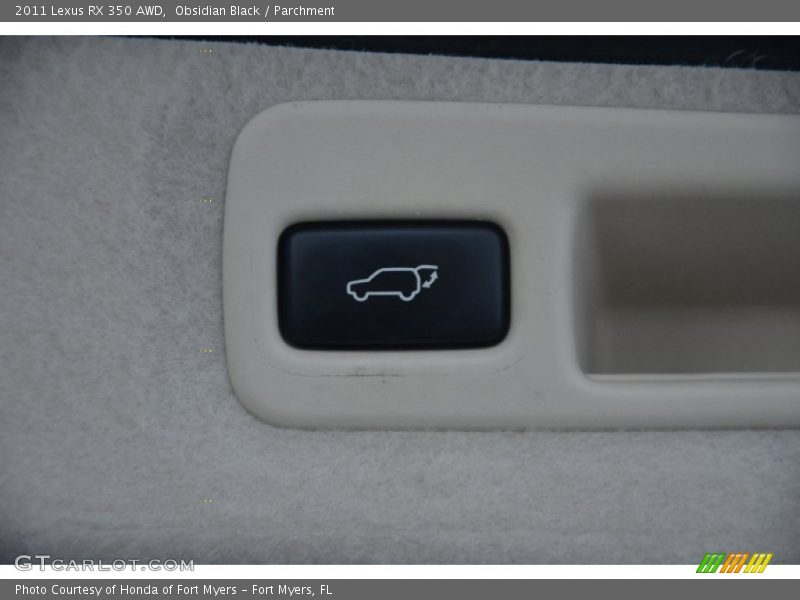 Obsidian Black / Parchment 2011 Lexus RX 350 AWD