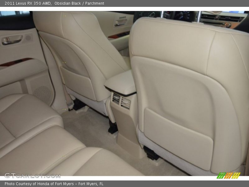 Obsidian Black / Parchment 2011 Lexus RX 350 AWD