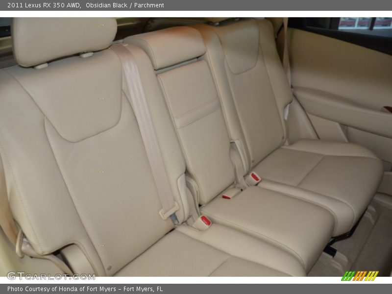 Obsidian Black / Parchment 2011 Lexus RX 350 AWD