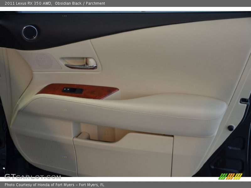 Obsidian Black / Parchment 2011 Lexus RX 350 AWD