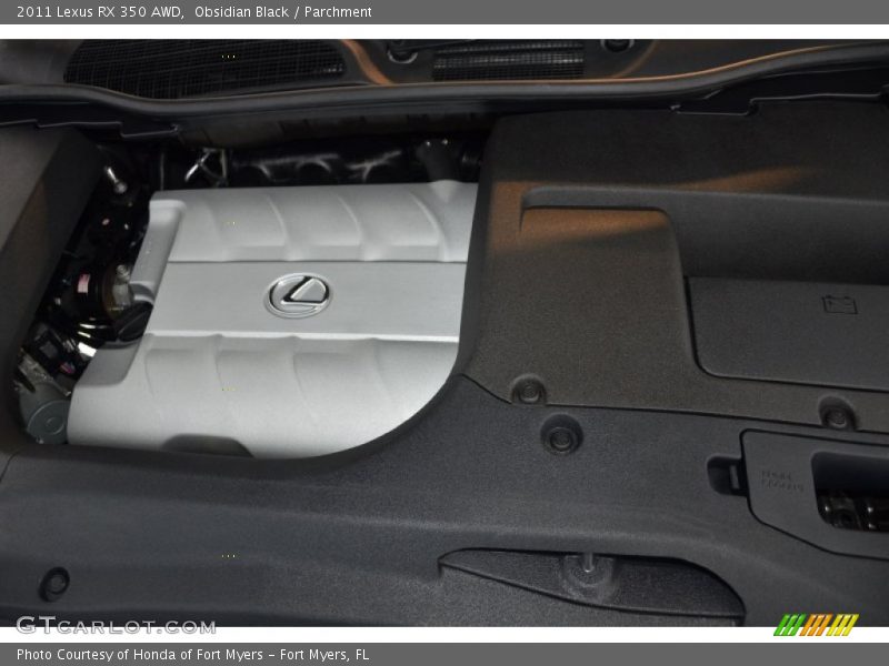 Obsidian Black / Parchment 2011 Lexus RX 350 AWD
