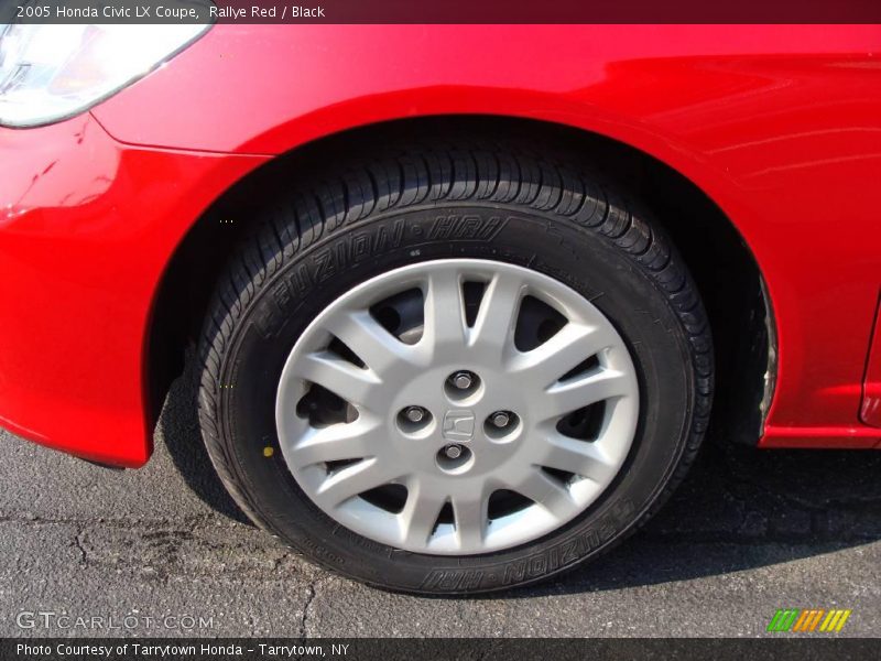 Rallye Red / Black 2005 Honda Civic LX Coupe