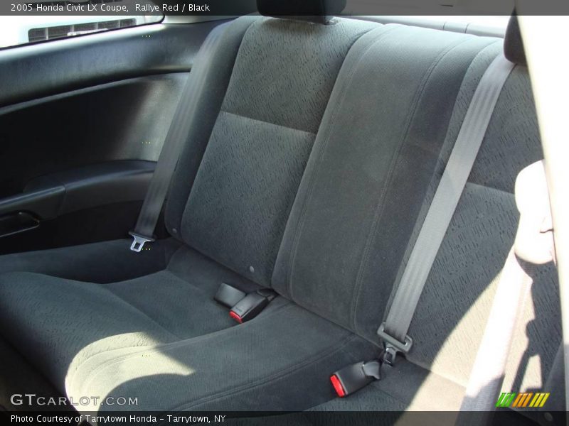 Rallye Red / Black 2005 Honda Civic LX Coupe