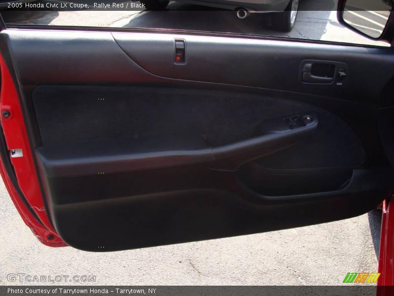 Rallye Red / Black 2005 Honda Civic LX Coupe