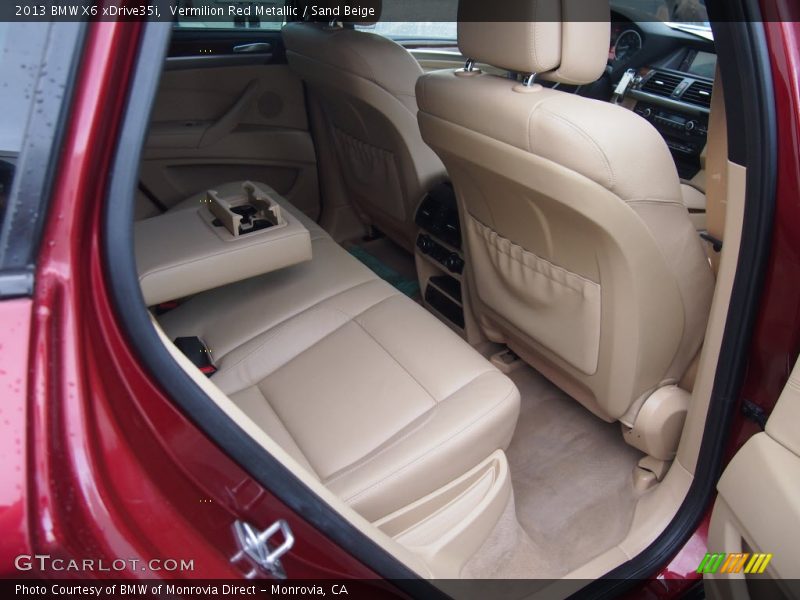 Vermilion Red Metallic / Sand Beige 2013 BMW X6 xDrive35i