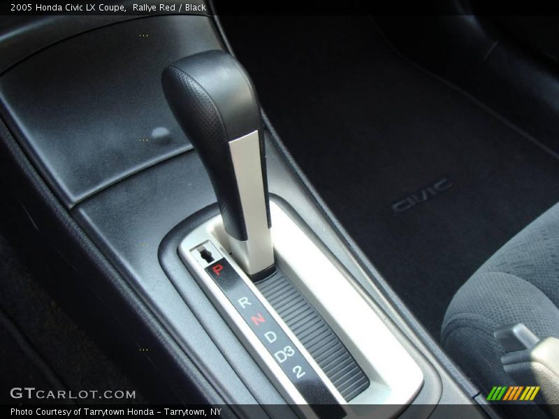 Rallye Red / Black 2005 Honda Civic LX Coupe
