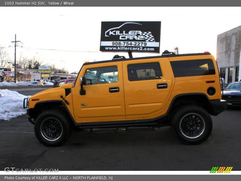 Yellow / Wheat 2003 Hummer H2 SUV
