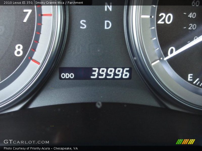 Smoky Granite Mica / Parchment 2010 Lexus ES 350