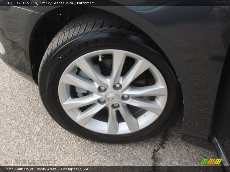 Smoky Granite Mica / Parchment 2010 Lexus ES 350