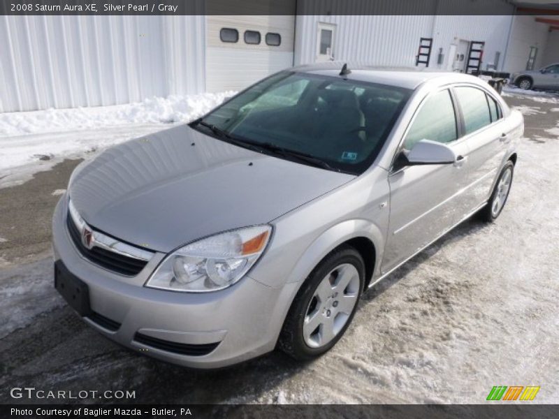 Silver Pearl / Gray 2008 Saturn Aura XE