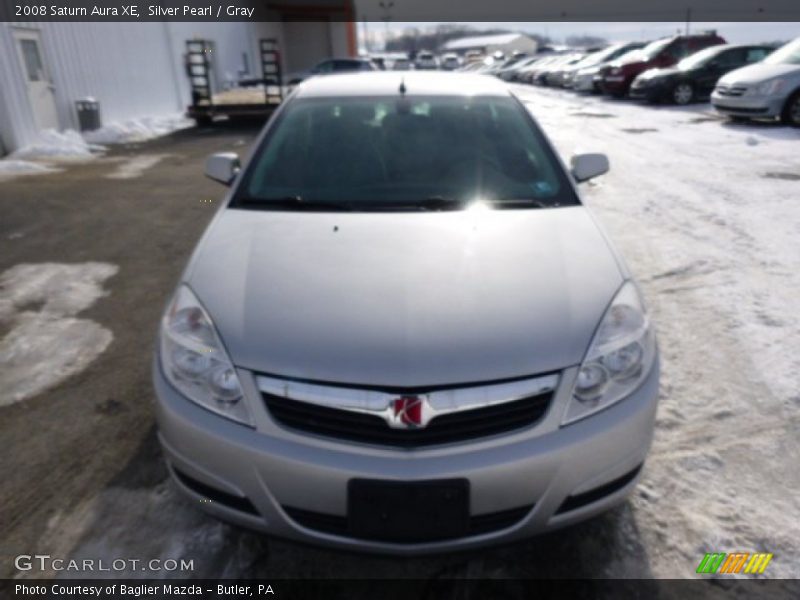 Silver Pearl / Gray 2008 Saturn Aura XE