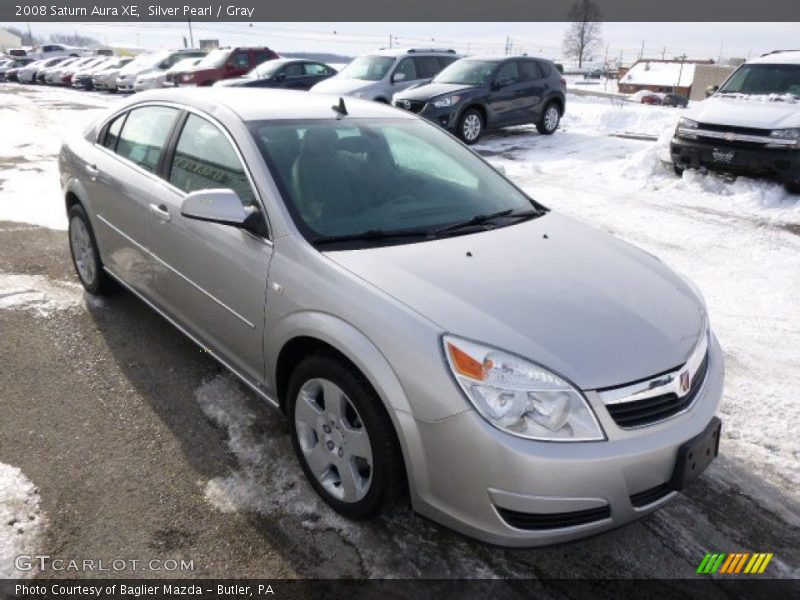 Silver Pearl / Gray 2008 Saturn Aura XE