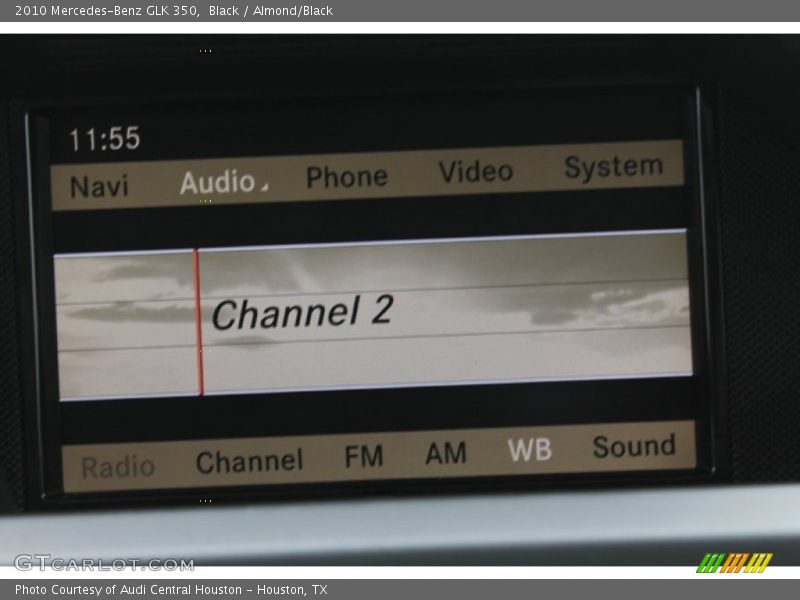 Black / Almond/Black 2010 Mercedes-Benz GLK 350