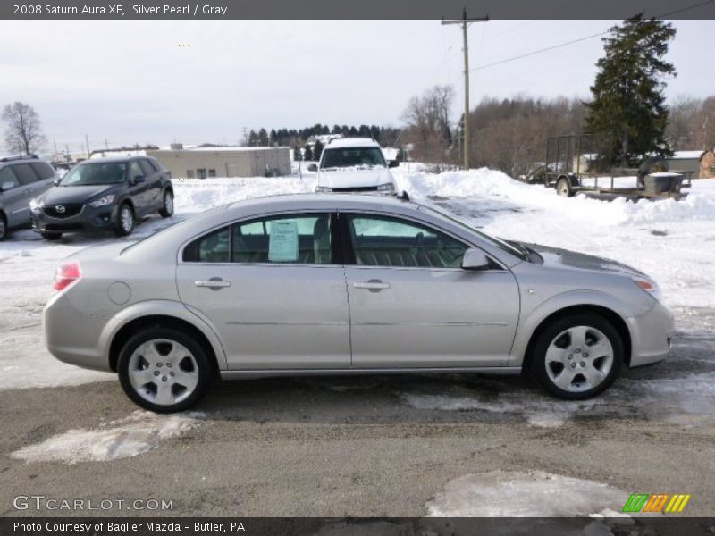 Silver Pearl / Gray 2008 Saturn Aura XE