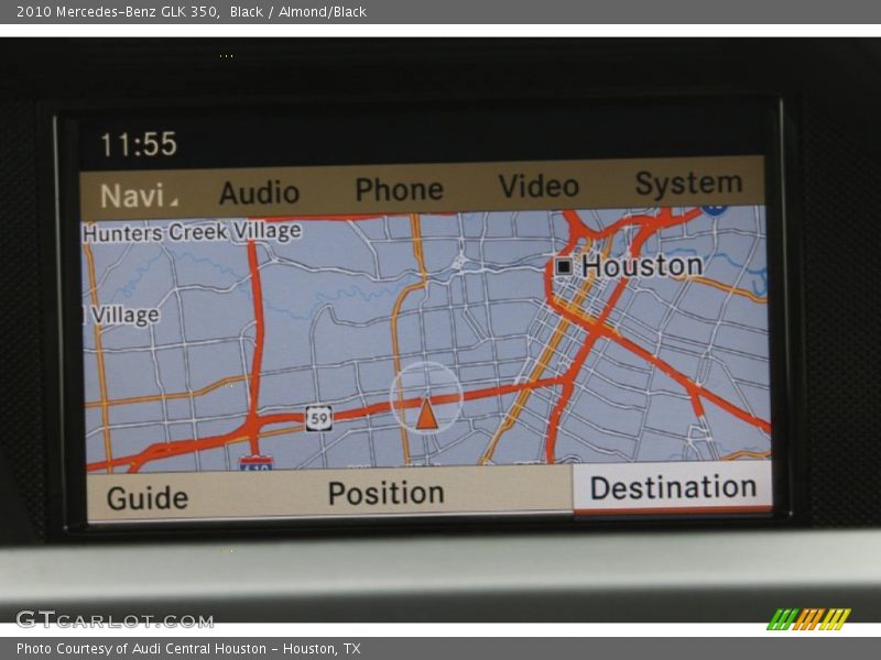 Black / Almond/Black 2010 Mercedes-Benz GLK 350
