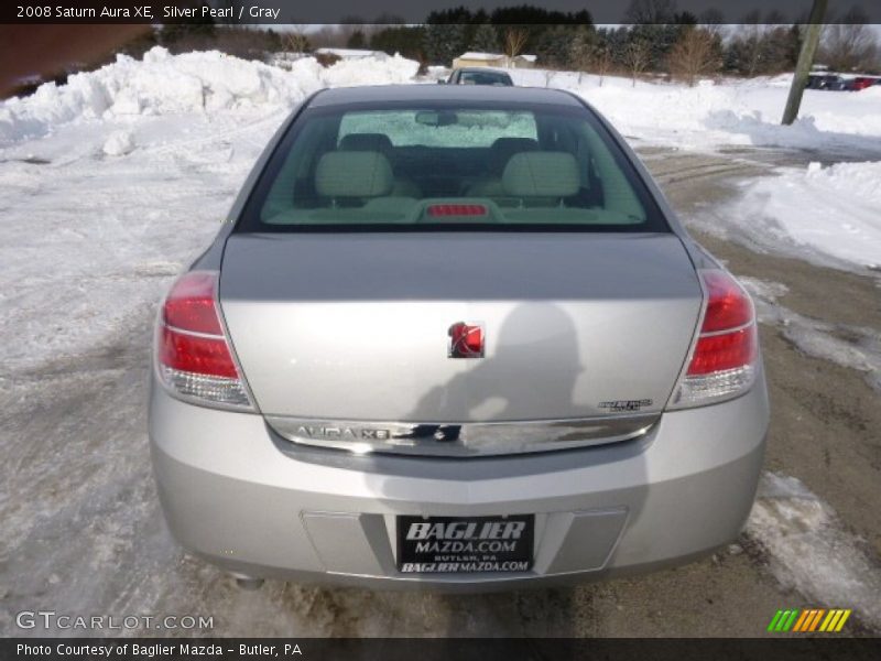 Silver Pearl / Gray 2008 Saturn Aura XE