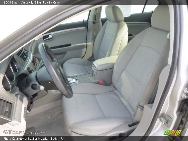 Silver Pearl / Gray 2008 Saturn Aura XE