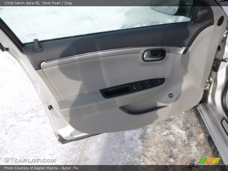 Silver Pearl / Gray 2008 Saturn Aura XE