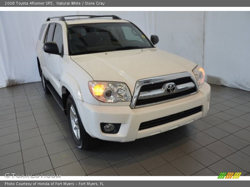 Natural White / Stone Gray 2008 Toyota 4Runner SR5