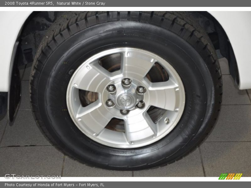 Natural White / Stone Gray 2008 Toyota 4Runner SR5