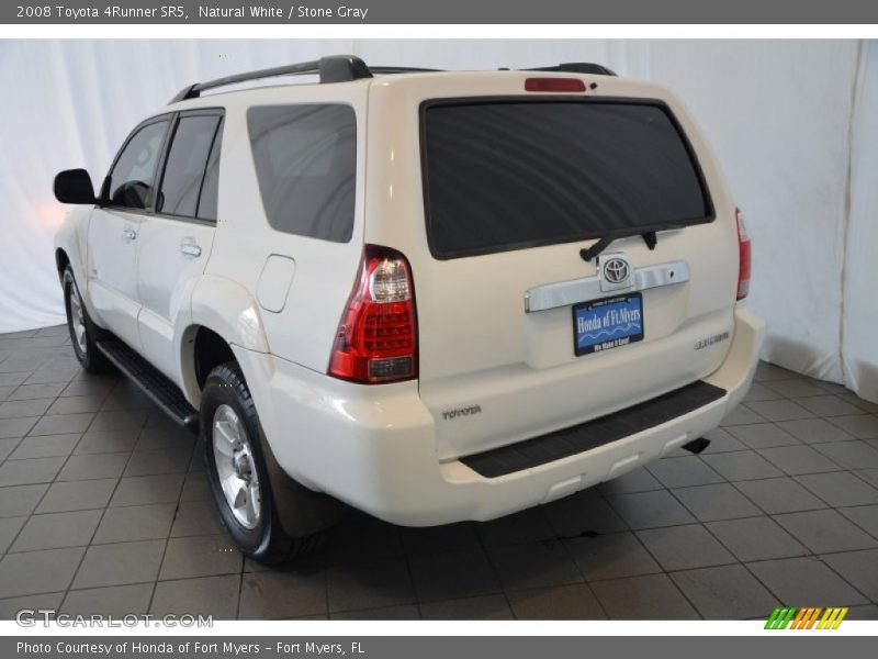 Natural White / Stone Gray 2008 Toyota 4Runner SR5